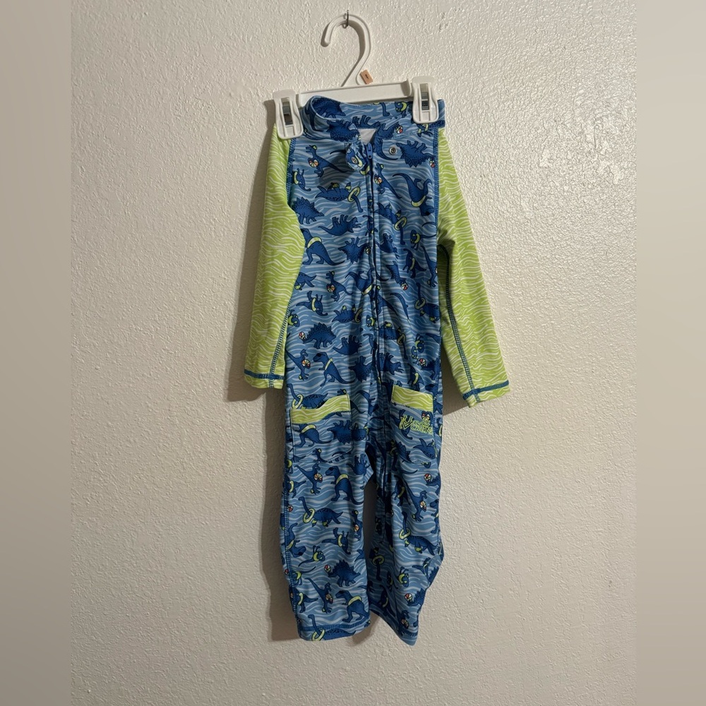 UV Skinz Toddler 3T full body long sleeve one piece bathing swim suit